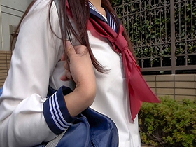 円女交際 中出しoK18歳 黒髪清楚むっつりドM娘 斎藤まりな サンプル動画サムネイル